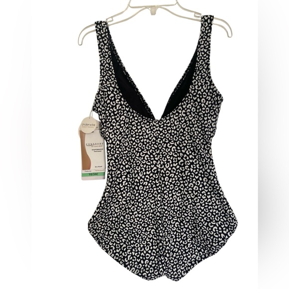 NWT Coco Reef Contours Solitaire Printed One-piece Swimsuit Size 10/34C - Picture 8 of 9